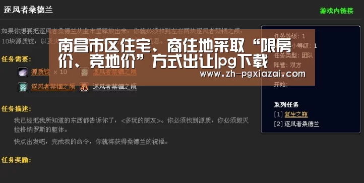 南昌市区住宅、商住地采取“限房价、竞地价”方式出让|pg下载(图1) pg下载