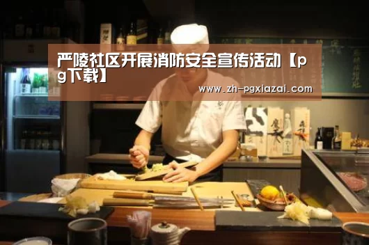 严陵社区开展消防安全宣传活动【pg下载】(图1) pg下载